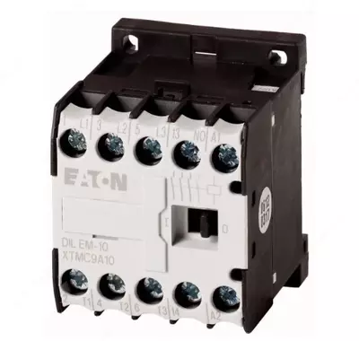 DILEM-10-G(12VDC) Миниконтактор 9А управляющее напряжение 12В (DC) 1НО доп. контакт категория применения АС-3 АС4